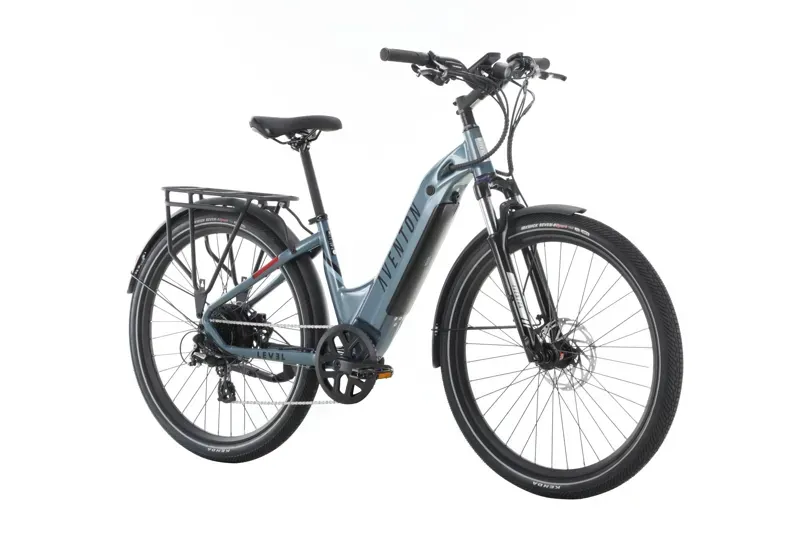 Aventon Level.2 Step-Through Commuter E-Bike In Glacier-1