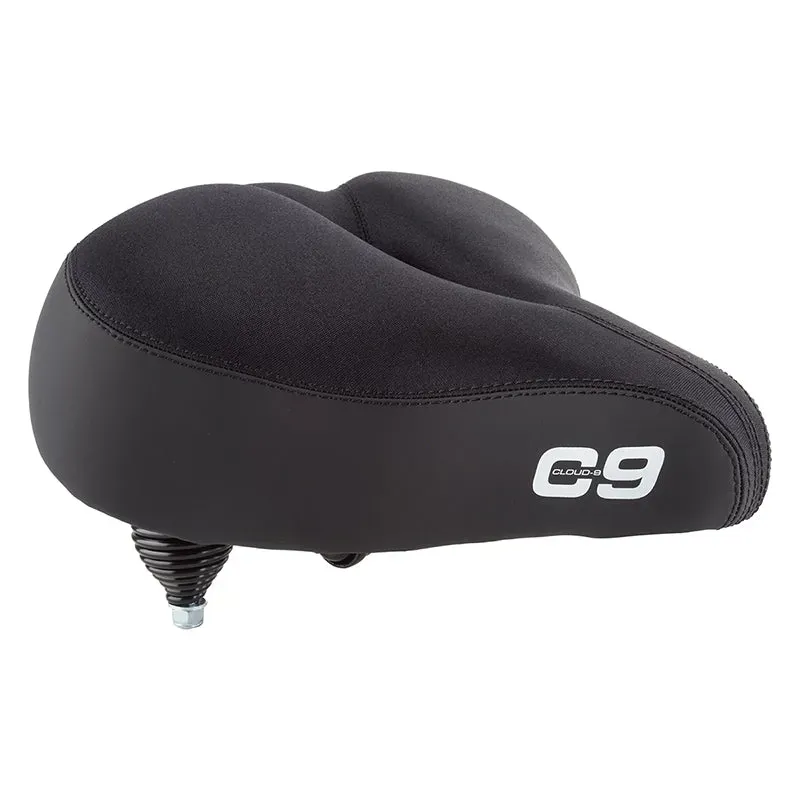 Cloud-9 Cruiser Select Airflow CS Lycra Saddle in Black