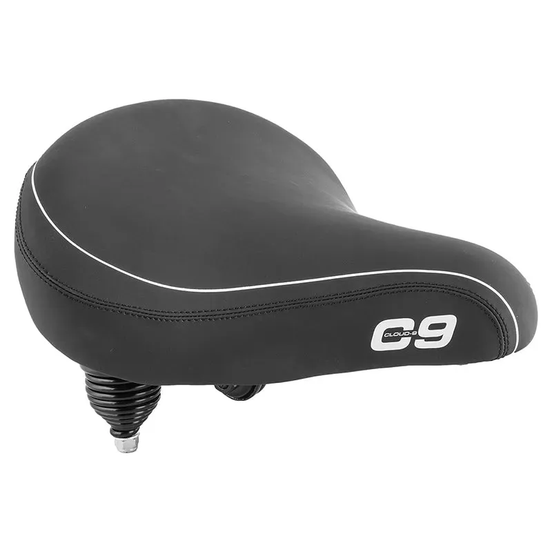 Cloud-9 Cruiser Contour Soft Touch Vinyl Saddle in Black