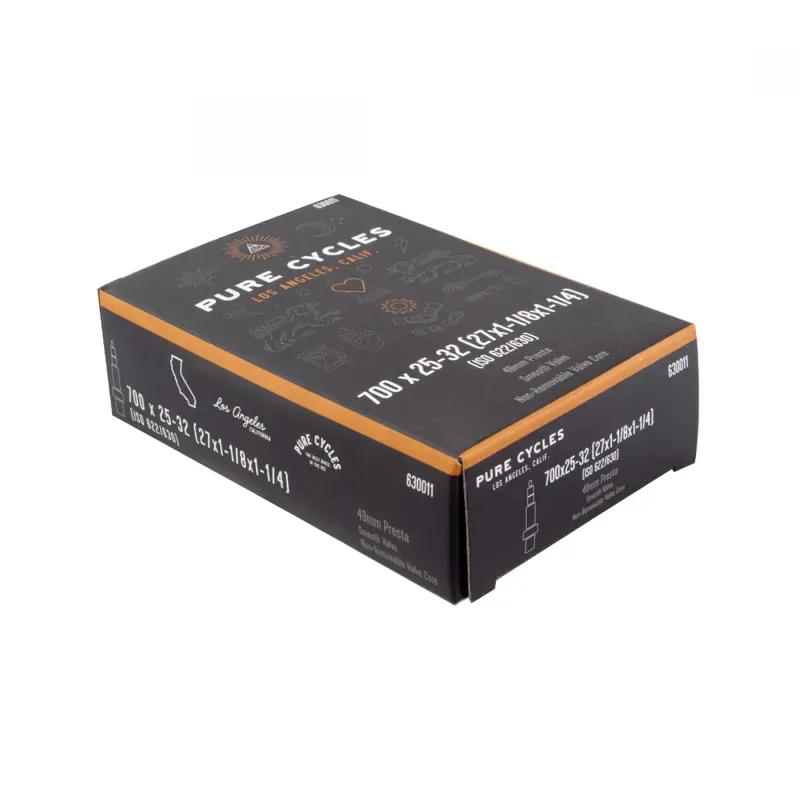 Pure Cycles Inner Tube - 700x25-32c/27x1-1/8x1-1/4-inch PV48/SMTH/NRC FFW 25mm