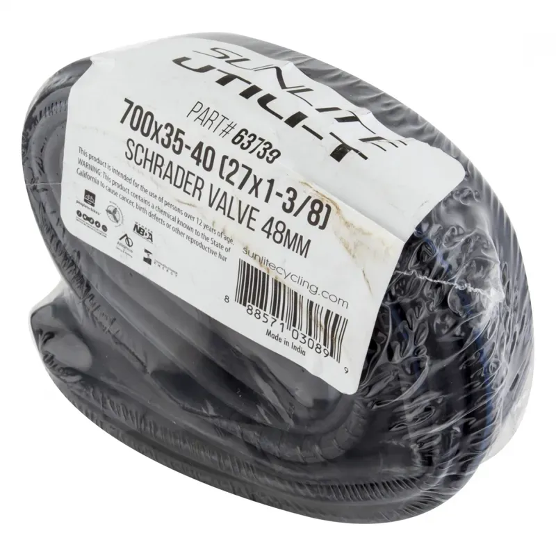 Sunlite Utili-T 50-box SV48 Tubes - 38mm 700x35-40/27x1-3/8-inch