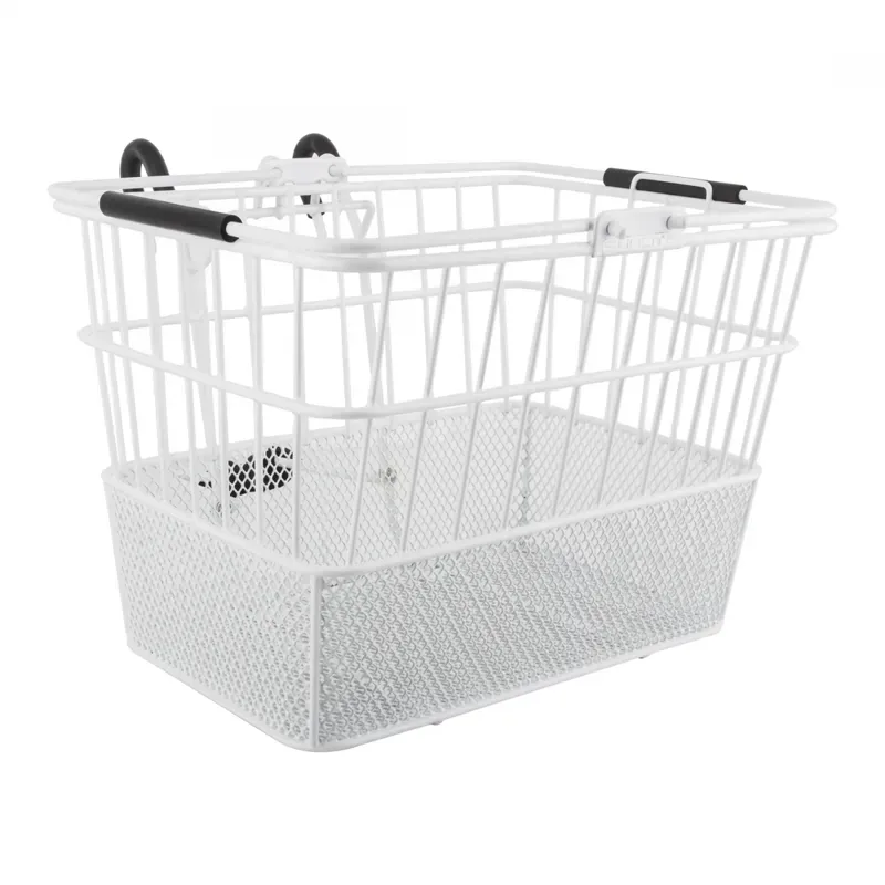 Sunlite Bicycle Basket in White