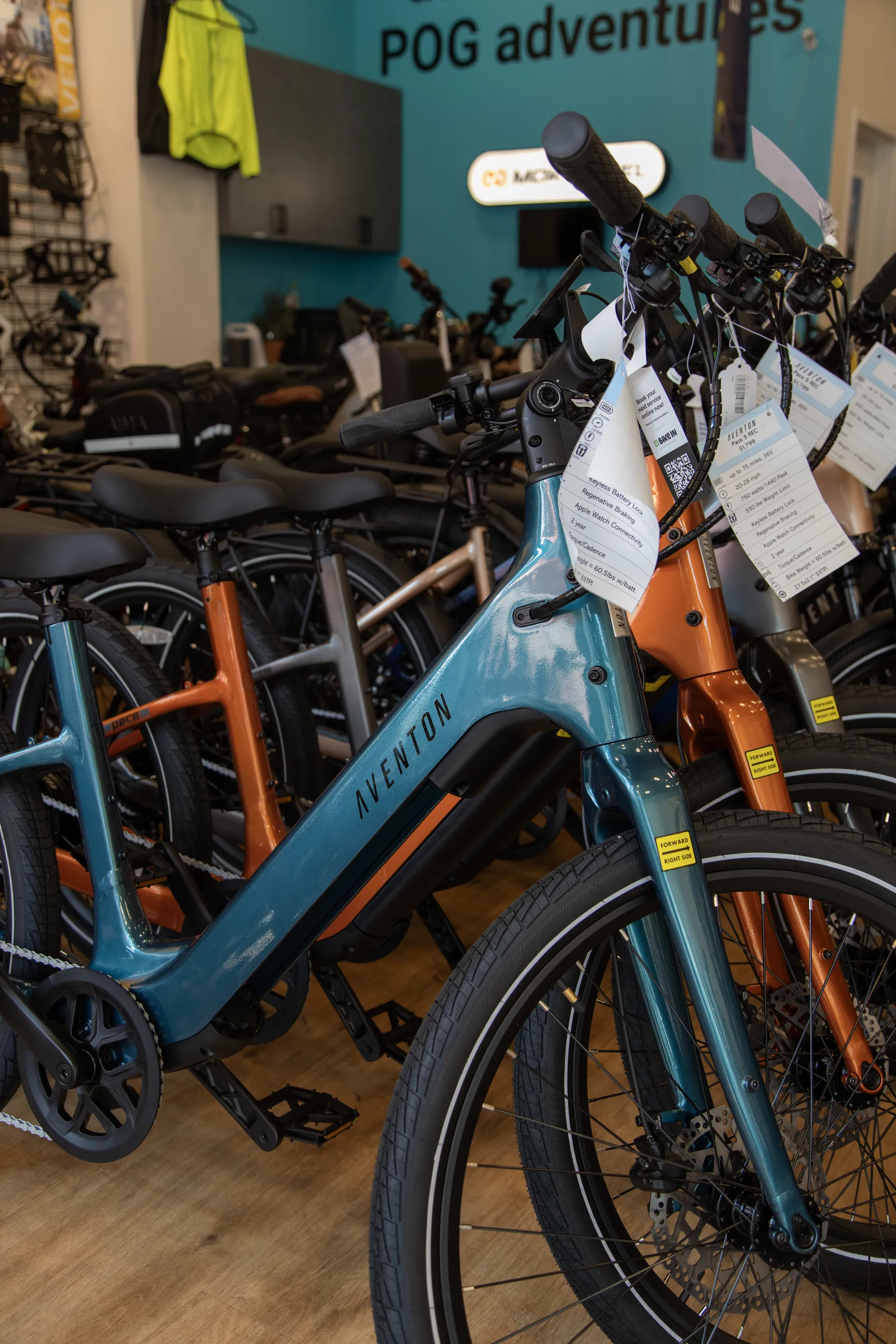 E-bikes on the shop floor