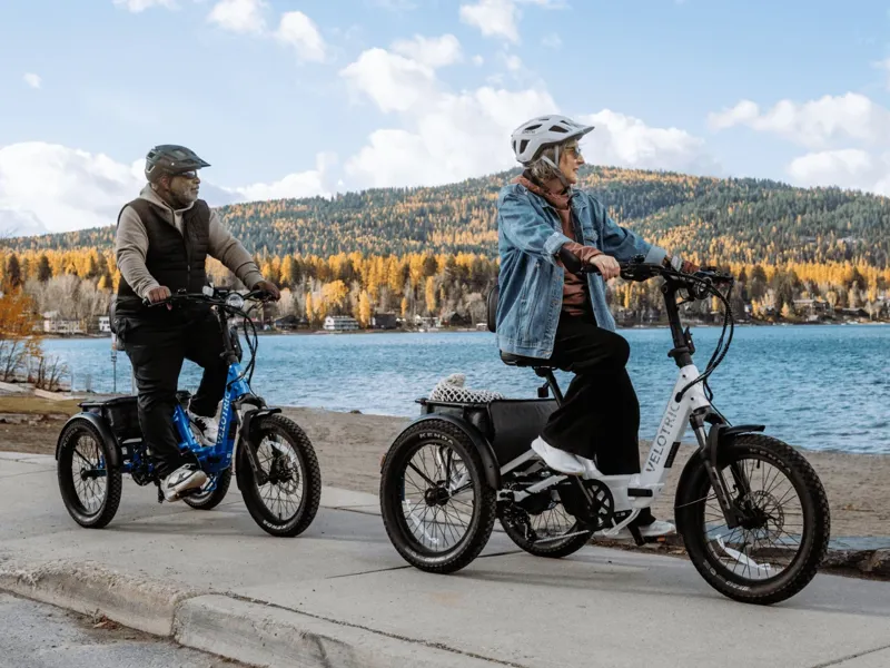 Velotric Trikes Triker Electric Tricycle in White-6