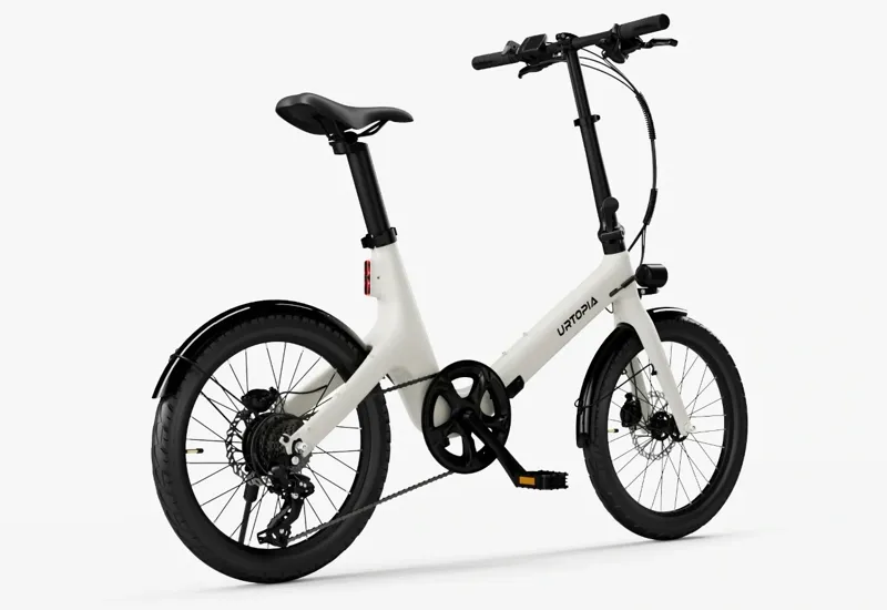 Urtopia Carbon Fold Step-Thru E-Bike in Creme-7