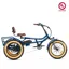 Addmotor Arisetan II M-360 Semi-Recumbent E-Trike in Blue