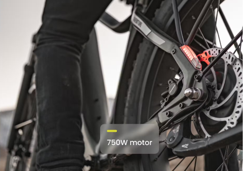 Aventon Aventure.2 Step-Through Fat Tire E-bike in Slate Grey-9