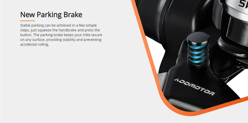 Addmotor Arisetan II - M-360 Semi-Recumbent E-Trike in Blue-8