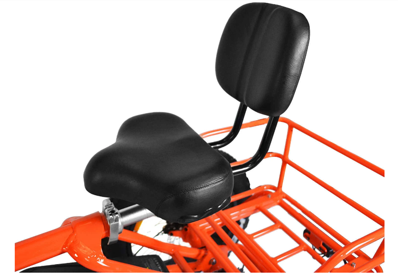 AddMotor - Arisetan II - M-360 Semi-Recumbent E-Trike in Orange-2