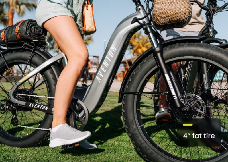 Aventon Aventure.2 Step-Through Fat Tire E-bike in Cobalt Blue-6