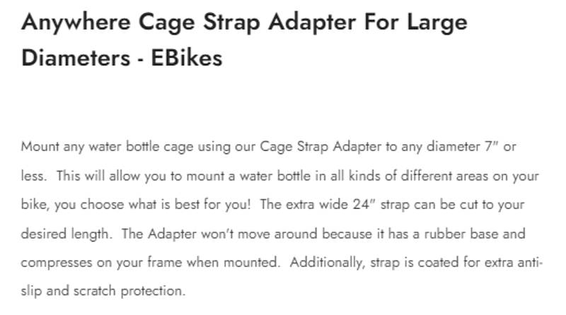 Cage Strap Adapter -5