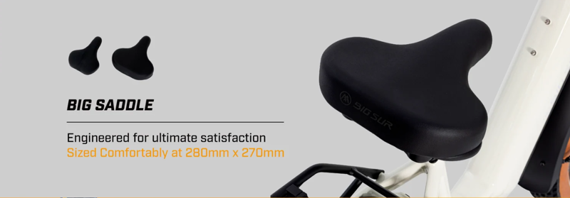 AIMA Big Sur All-Terrain E-Bike in White-6