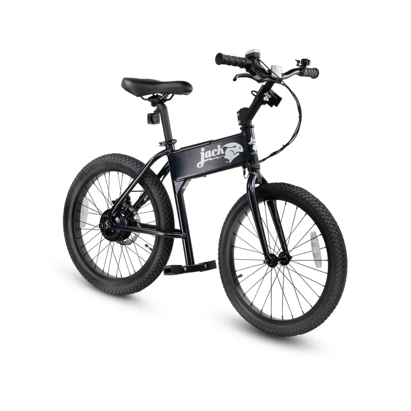 JackRabbit OG - Lightweight and Compact XL Micro eBike Black-1