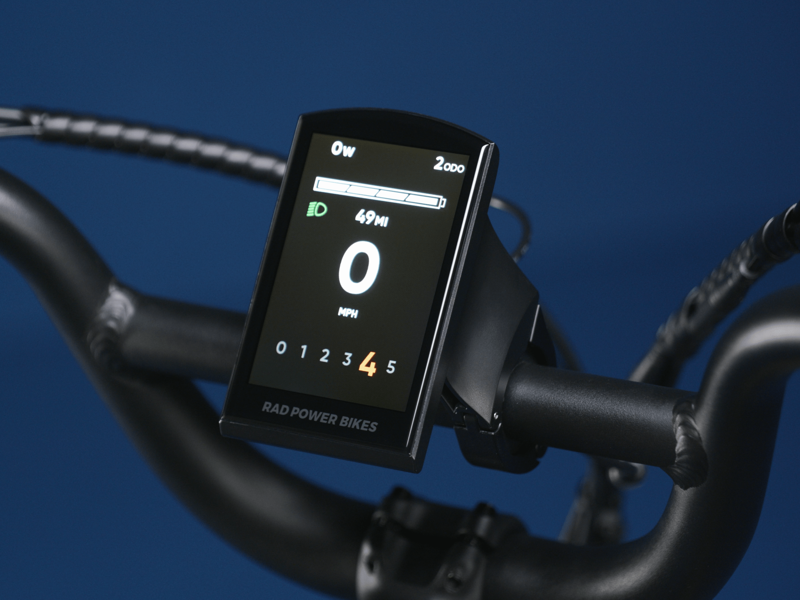 Rad Power RadExpand 5 Plus Electric Folding Bike in Slate Blue-3