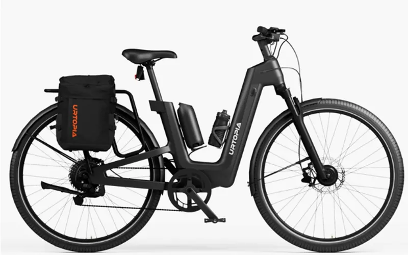 Urtopia Fusion GT Smart Carbon Fiber Step-Thru Ebike Color Black-5