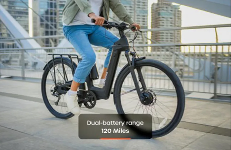 Urtopia Fusion GT Smart Carbon Fiber Step-Thru Ebike Orange-8
