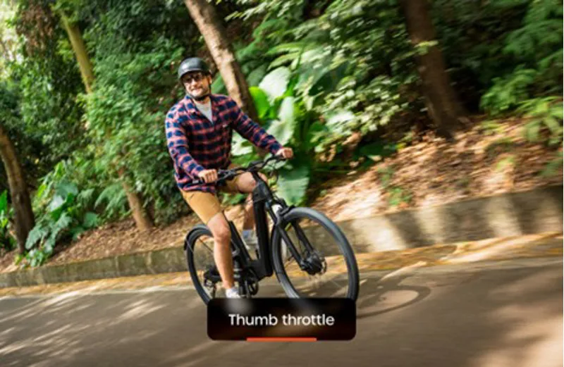 Urtopia Fusion GT Smart Carbon Fiber Step-Thru Ebike Orange-11
