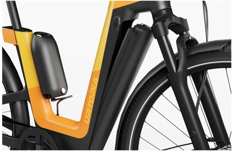 Urtopia Fusion GT Smart Carbon Fiber Step-Thru Ebike Orange-4