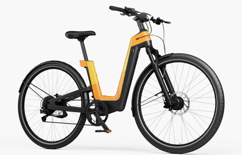 Urtopia Fusion GT Smart Carbon Fiber Step-Thru Ebike Orange-1