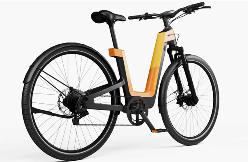 Urtopia Fusion GT Smart Carbon Fiber Step-Thru Ebike Orange-2