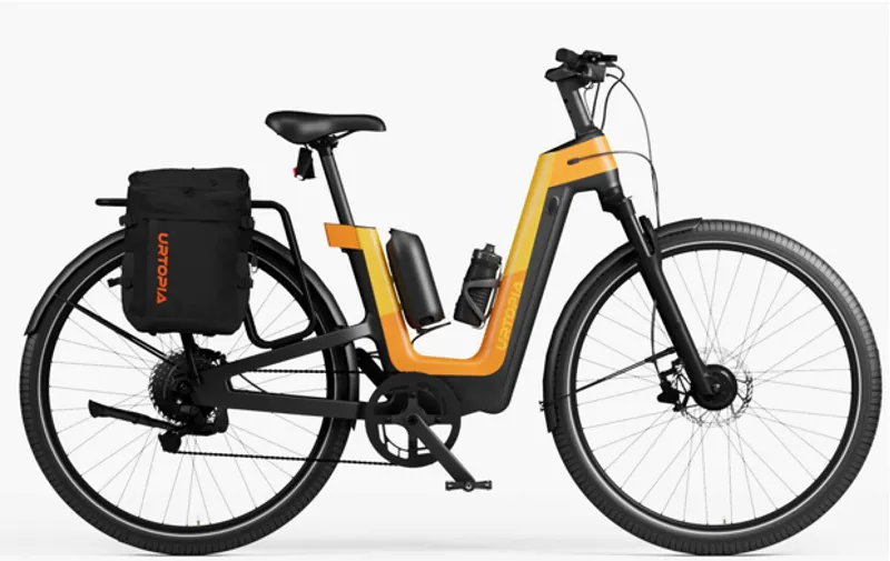 Urtopia Fusion GT Smart Carbon Fiber Step-Thru Ebike Orange-5