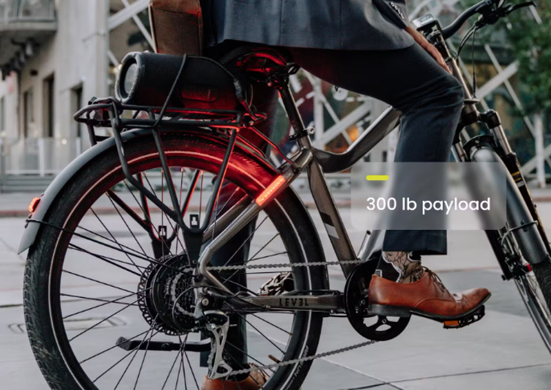 Aventon Level.2 Step-Through Commuter E-Bike In Polar-8