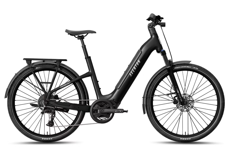 Aventon Level.4 ADV Step-Thru Matte Black