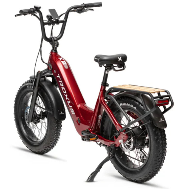 Troxus Lynx Plus 20 Inch Fat-Tire Step-Thru in Metallic Red-1