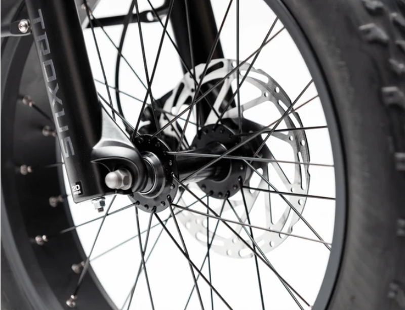 Troxus Lynx Plus 20 Inch Fat-Tire Step-Thru in Charcoal Grey-9