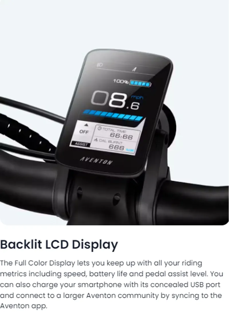 Aventon Pace 500.3 Step-Through E-Road Bike In Basalt-7