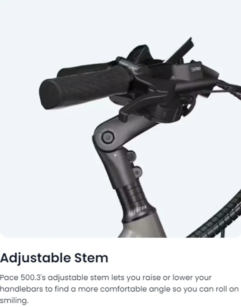 Aventon Pace 500.3 Step-Through E-Road Bike In Basalt-4