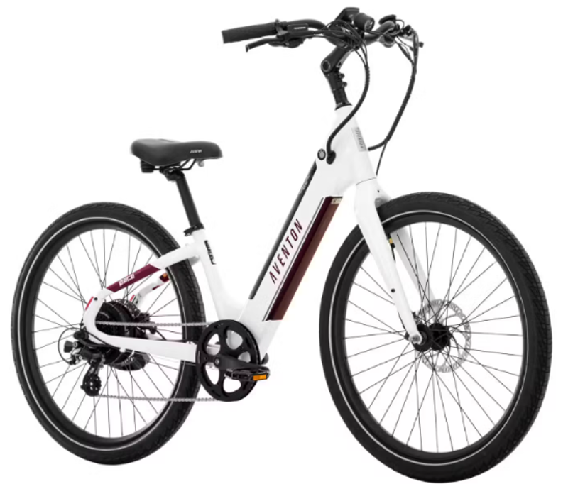 Aventon Pace 500.3 Step-Through in Polar White-1