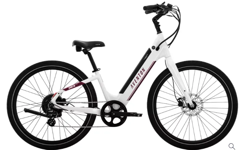 Aventon Pace 500.3 Step-Through in Polar White