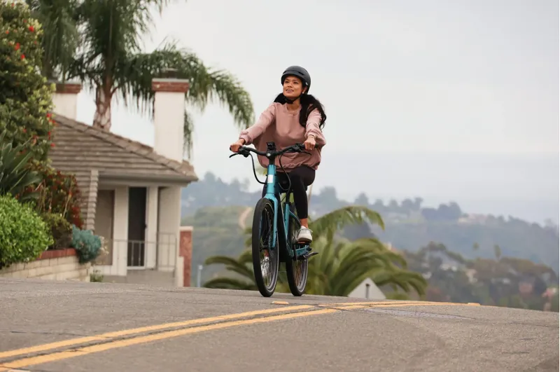 Aventon Pace 5 REC Step-Through Ebike in Lagoon-9