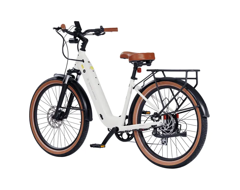 Aima Santa Monica Ebike Large in White-5