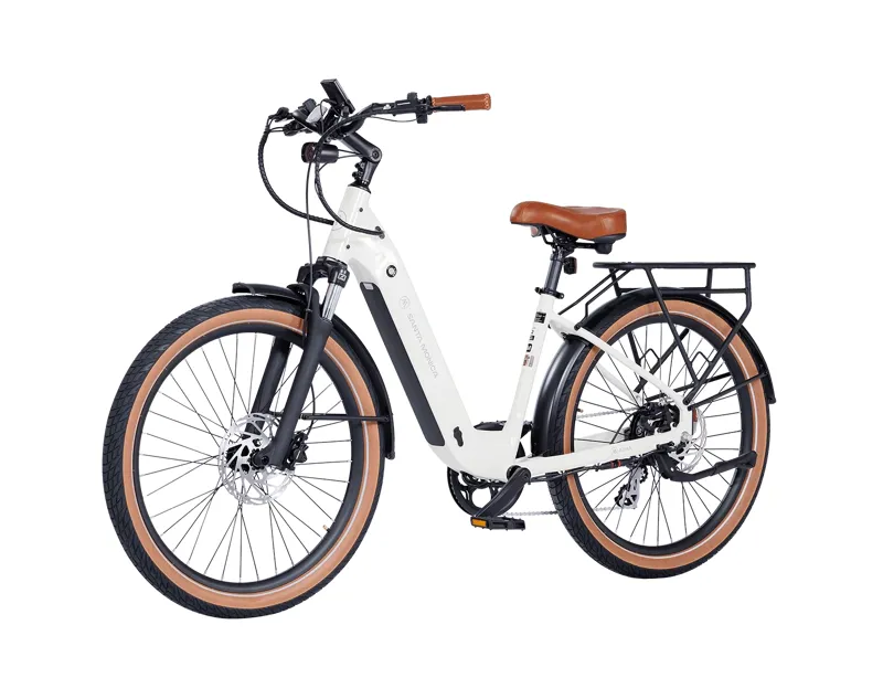 Aima Santa Monica Ebike Large in White-3