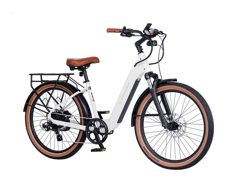 Aima Santa Monica Ebike Large in White-1