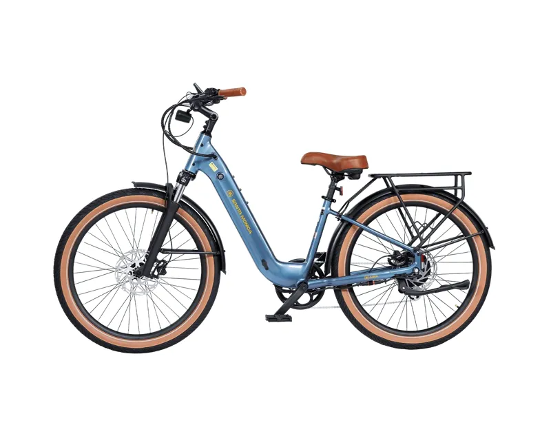 Aima Santa Monica Ebike in Metallic Blue-3