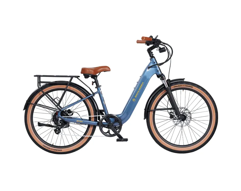Aima Santa Monica Ebike in Metallic Blue-1