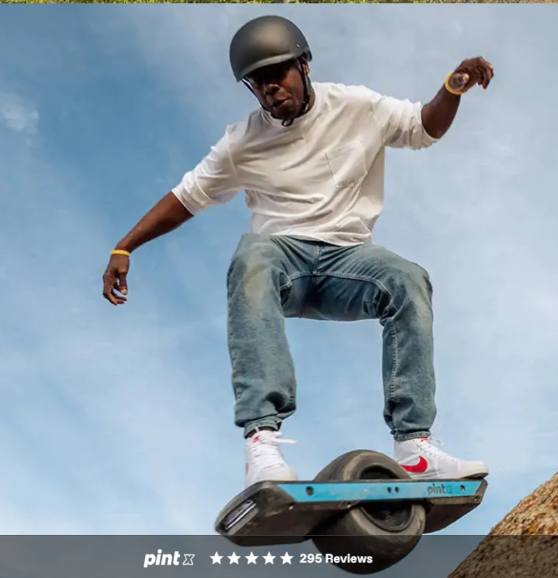 Onewheel Pint X: Powder Blue-3