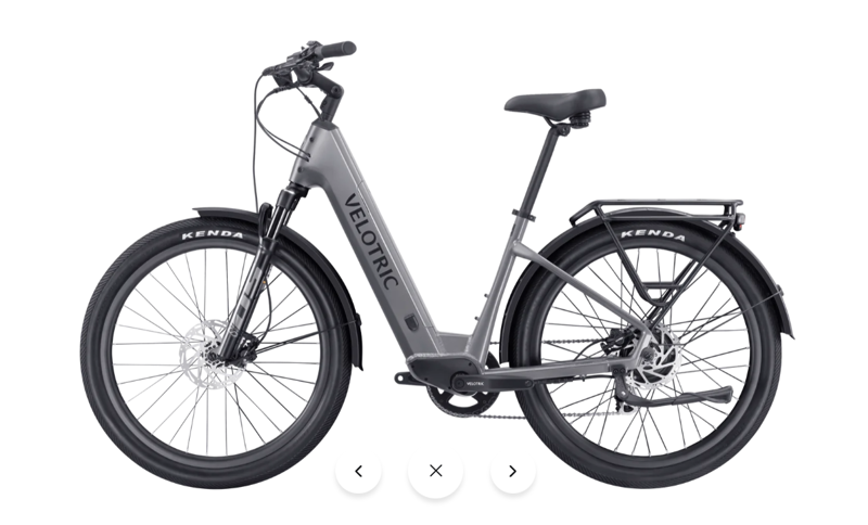 Velotric Discover 2 Step Through in Stone Grey -1