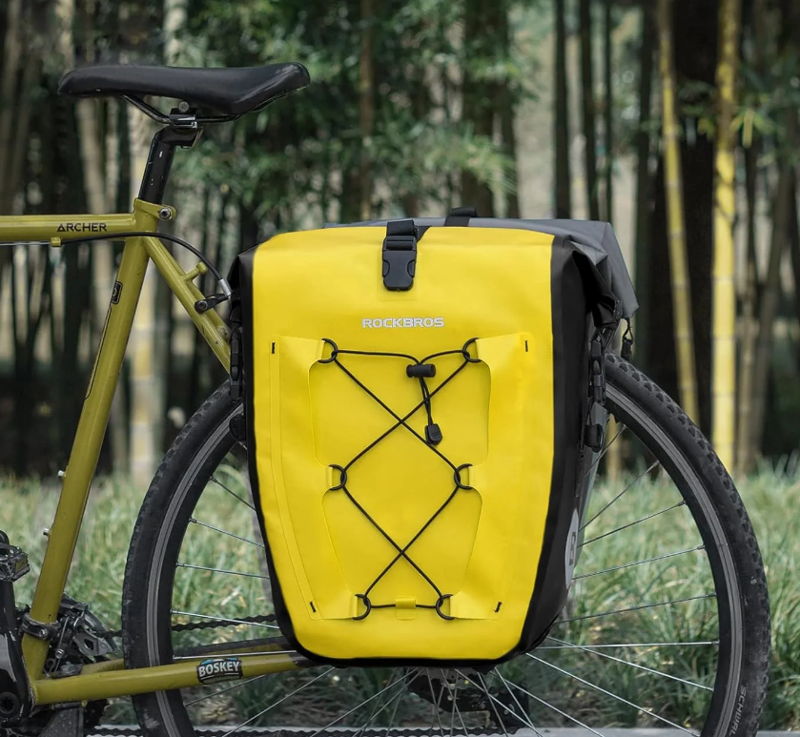 Waterproof Large Pannier Bag Yellow-5