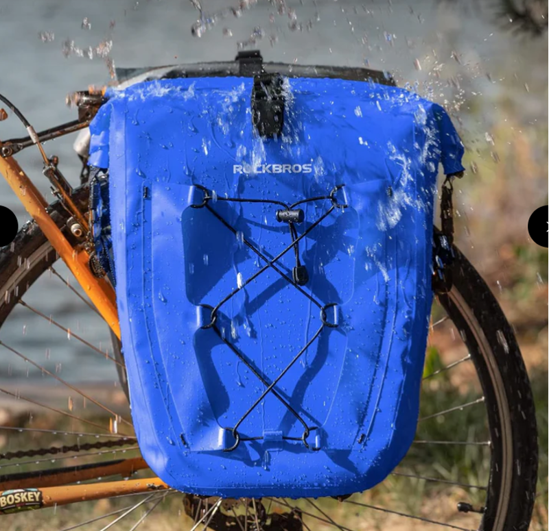 Waterproof Large Pannier Bag Blue-1