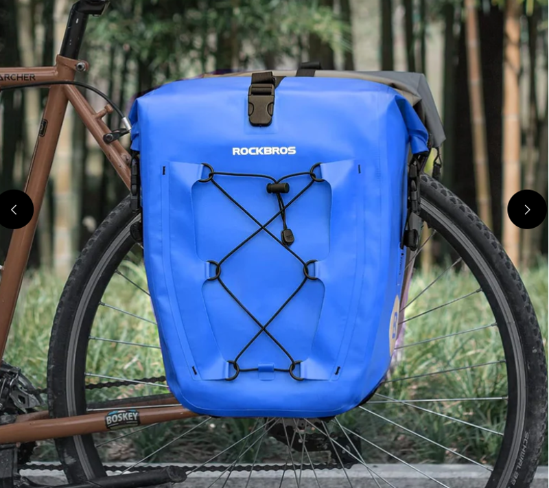 Waterproof Large Pannier Bag Blue-6