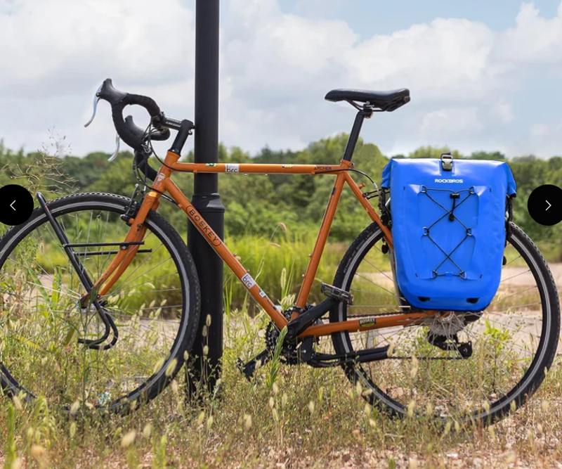 Waterproof Large Pannier Bag Blue-7