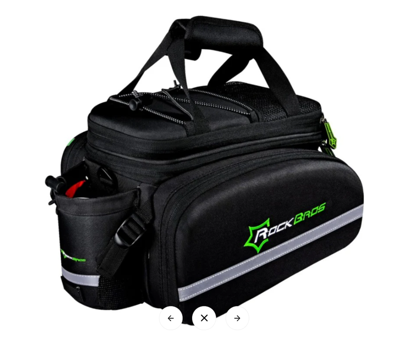 Trunk Bag - Waterproof Panniers 45L Large Capacity - Black Grey-2