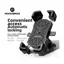 Phone Holder - Grey - Automatic Locking Quick Release
