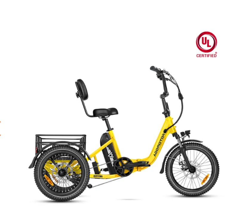 AddMotor CITYTRI E-310 in Yellow