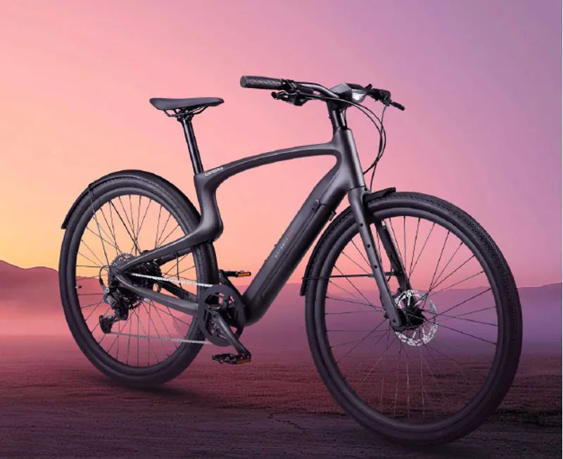 Urtopia Carbon 1 Pro Smart Carbon Fiber Ebike in Matte Black-10