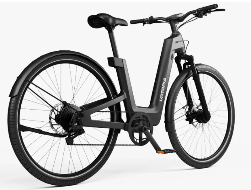 Urtopia Fusion GT Smart Carbon Fiber Step-Thru Ebike Color Black-2